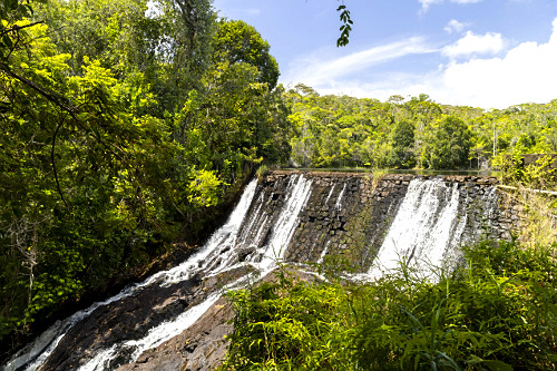 Imagem da cahoeira da Usina em Itacaré Bahia