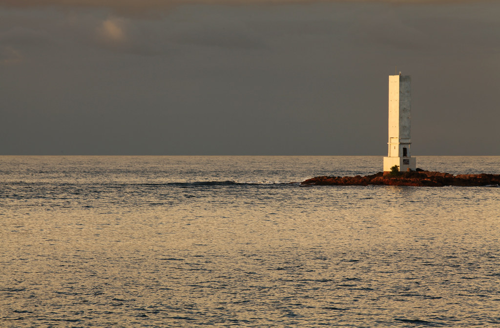 Farol quadrado em Itacaré Bahia