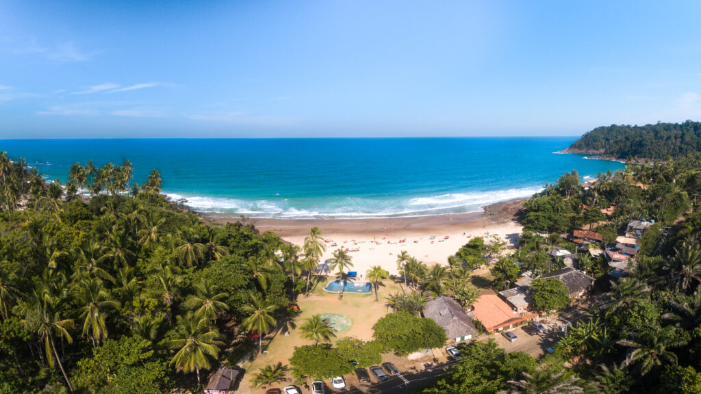 Praia da Tiririca em Itacaré Bahia