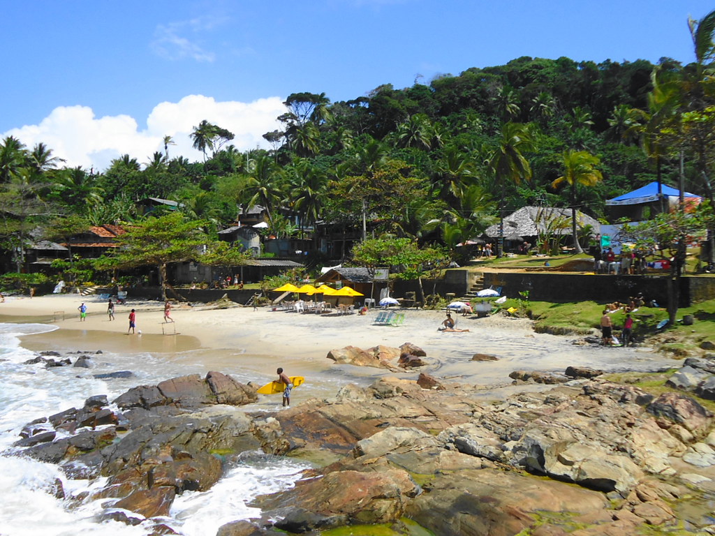 Praia da Tiririca em Itacaré Bahia